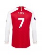 Arsenal Bukayo Saka #7 Replika Hemmakläder 2023-24 Långärmad